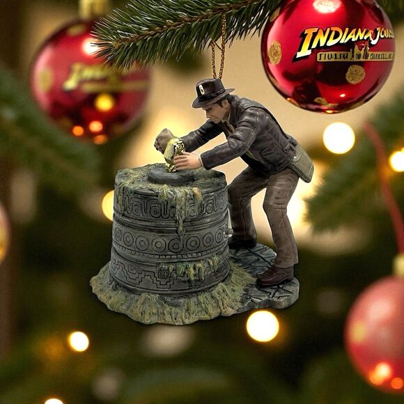 Hallmark Keepsake Ornament 2009 Raiders of the Lost Ark 'Retrieving The Idol' - Picture 1 of 9